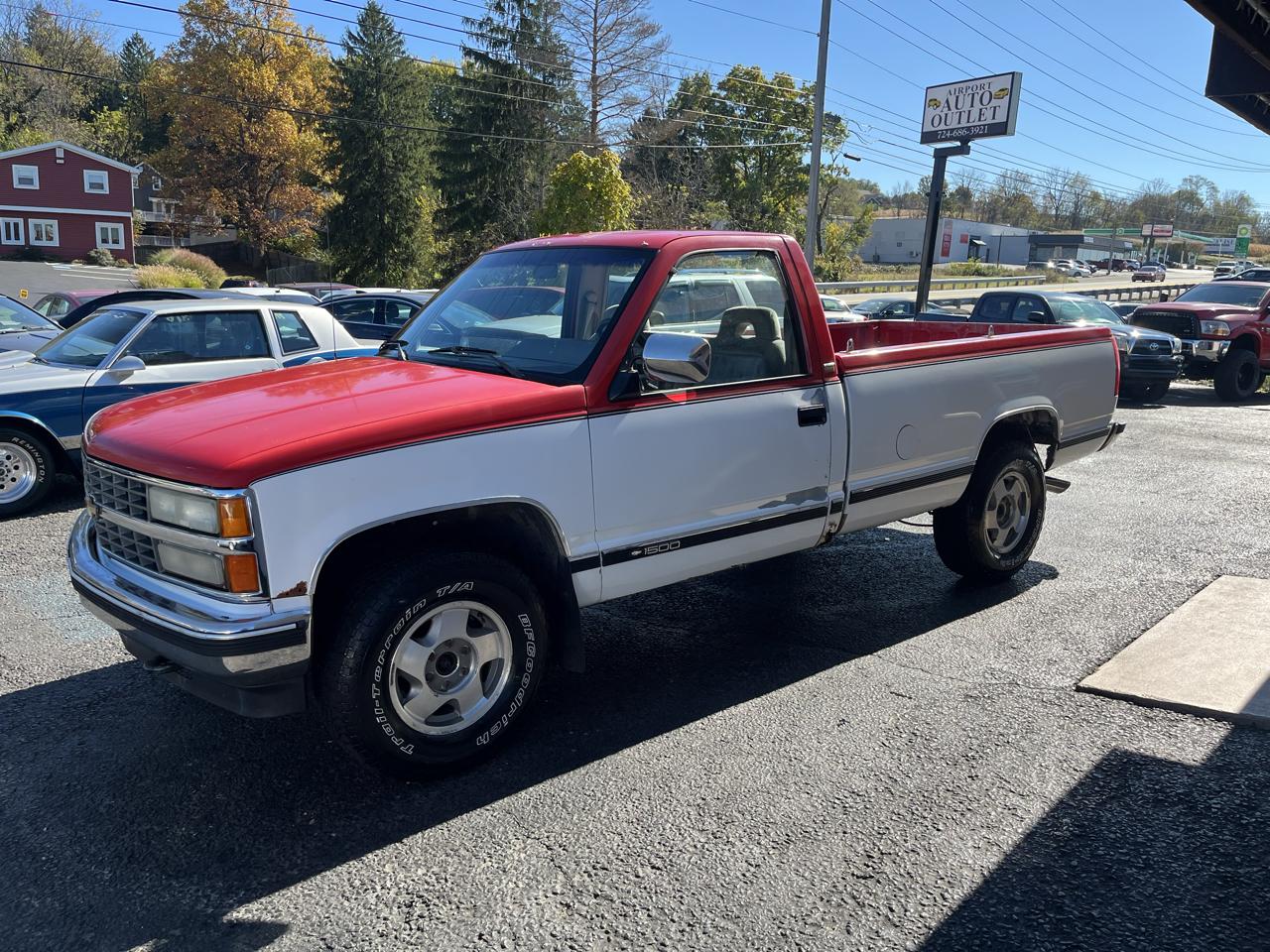 Chevrolet C/K 1500 Reg. Cab W/T 8-ft. Bed 4WD 1992