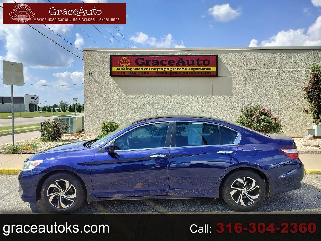 2017 Honda Accord LX Sedan CVT w/ Honda Sensing