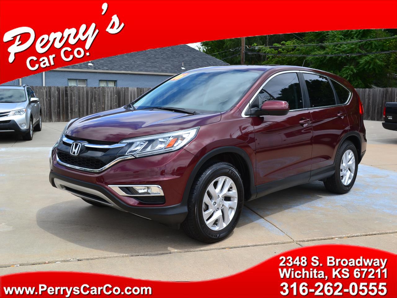 Used 2016 Honda CRV EX 2WD for Sale in Witchita KS 67211 Perry's Car