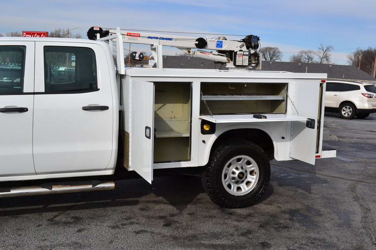 Chevrolet Silverado 3500HD Work Truck Double Cab Long Box 4WD 2015