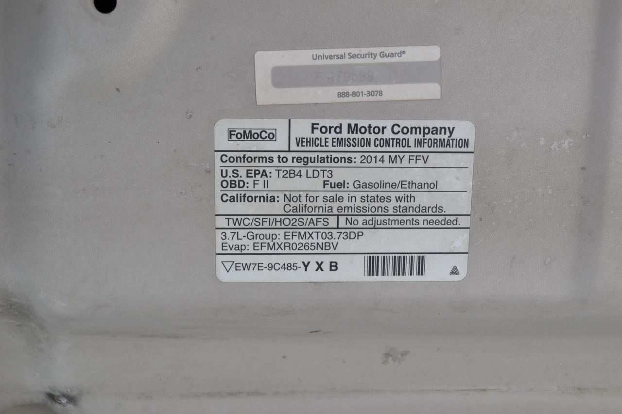 Ford F-150 STX 6.5-ft. Bed 2WD 2014