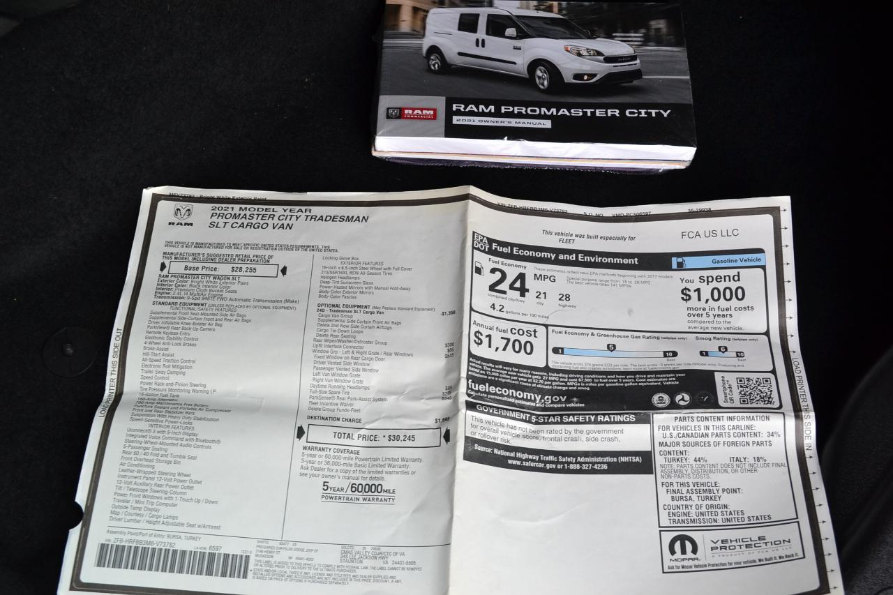RAM ProMaster City Wagon SLT 2021