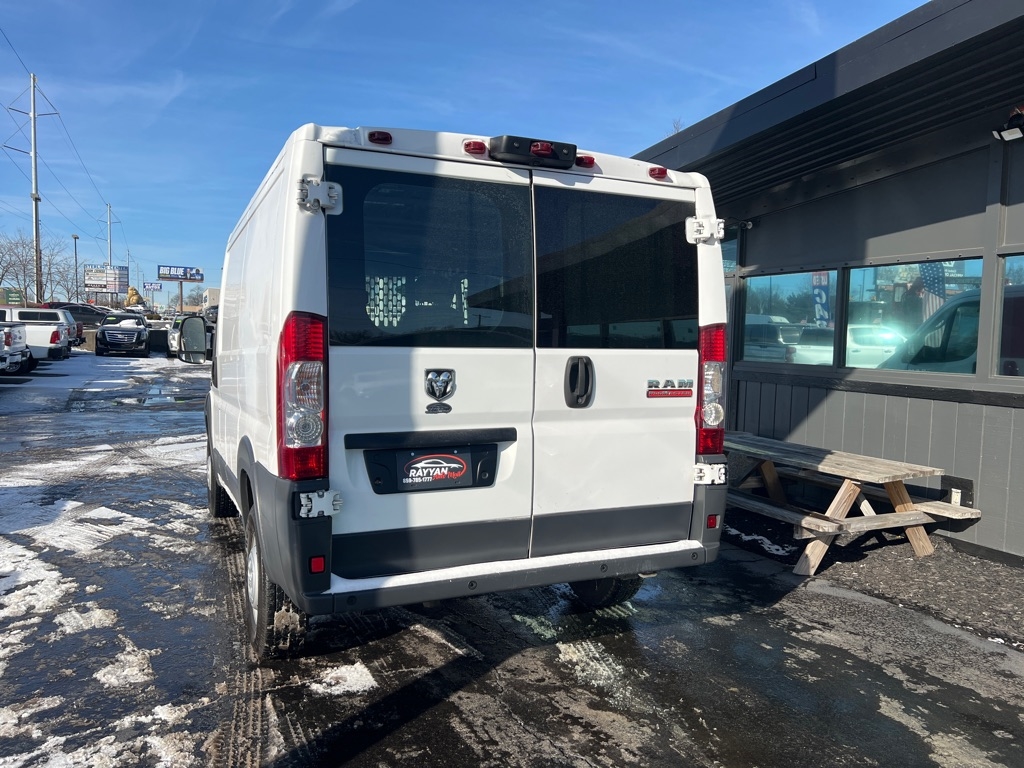 RAM ProMaster Cargo Van 1500 Low Roof 118" WB 2018