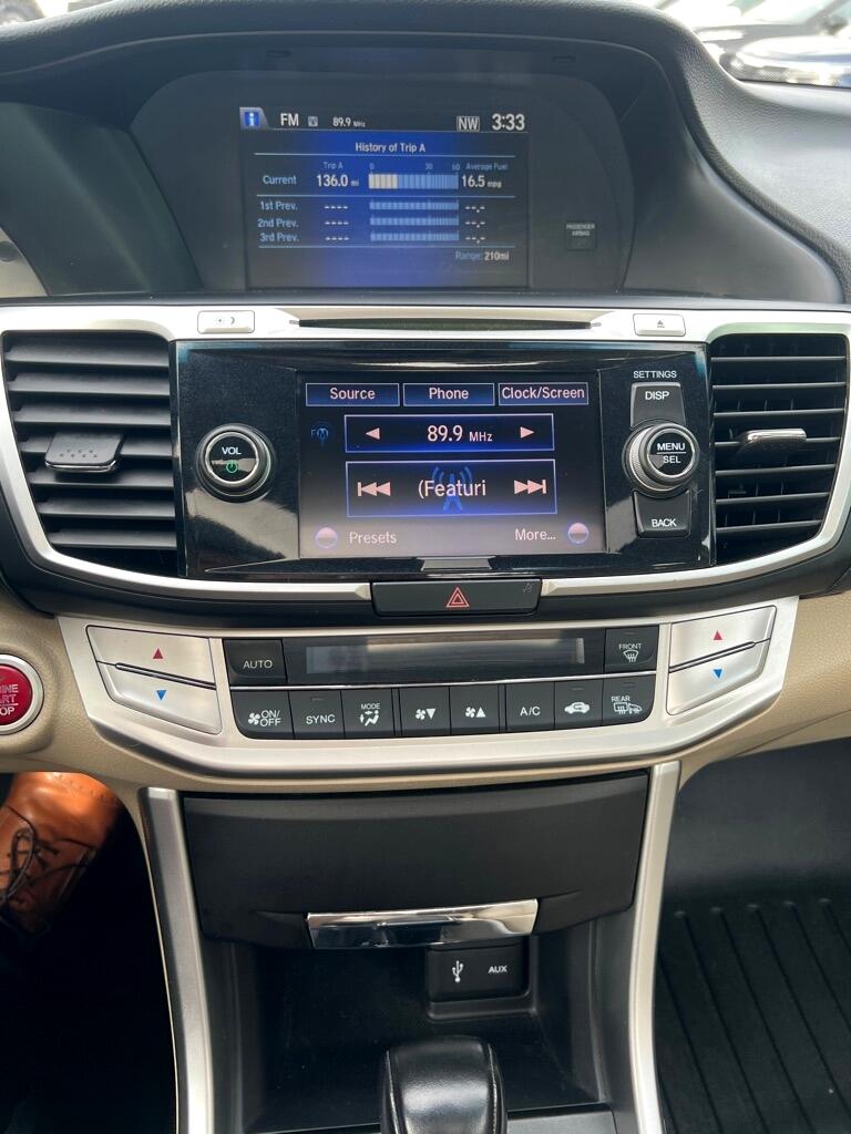 Honda Accord Sdn 4dr V6 Auto EX-L 2013