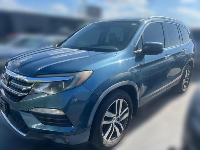 Blue 2017 Honda Pilot Elite AWD SUV / Crossover All-Wheel Drive Automatic
