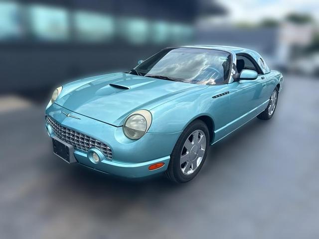 Blue 2002 Ford Thunderbird Convertible Rear-Wheel Drive Automatic
