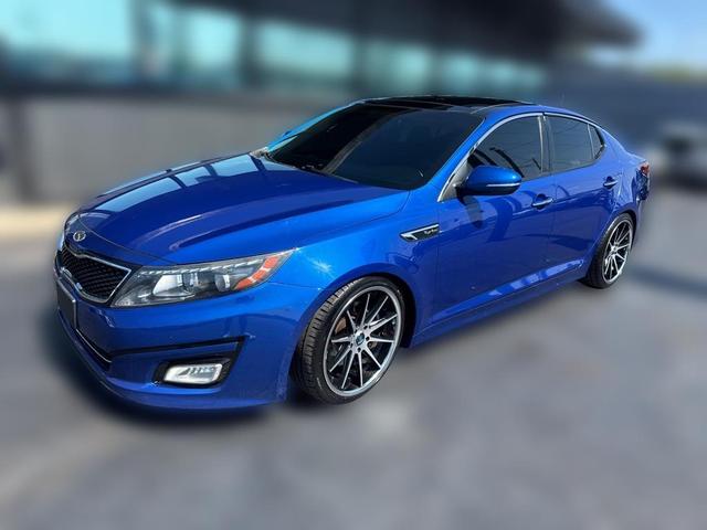Blue 2014 Kia Optima Sedan Front-Wheel Drive Automatic