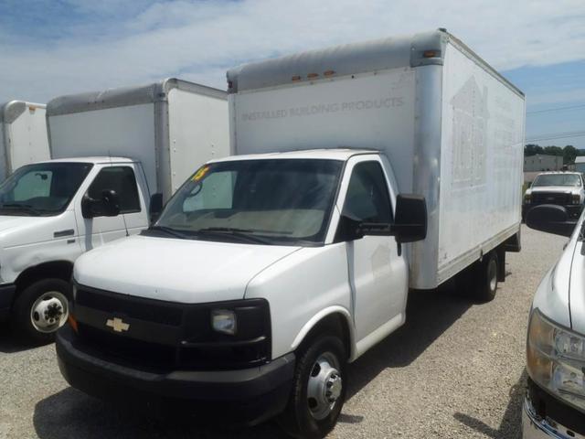 White 2015 Chevrolet Express Chassis Van Rear-Wheel Drive Automatic
