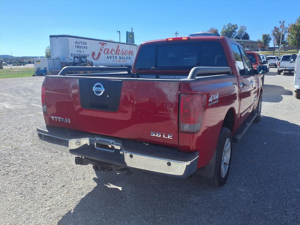 Nissan Titan LE Crew Cab 4WD 2005 Nissan Titan LE Crew Cab 4WD 2005