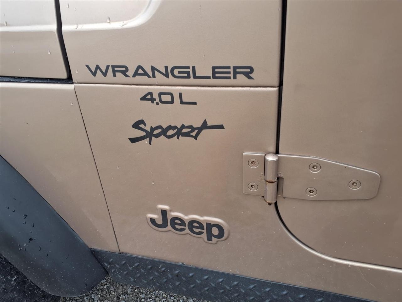 Jeep Wrangler 2dr Sport 1999