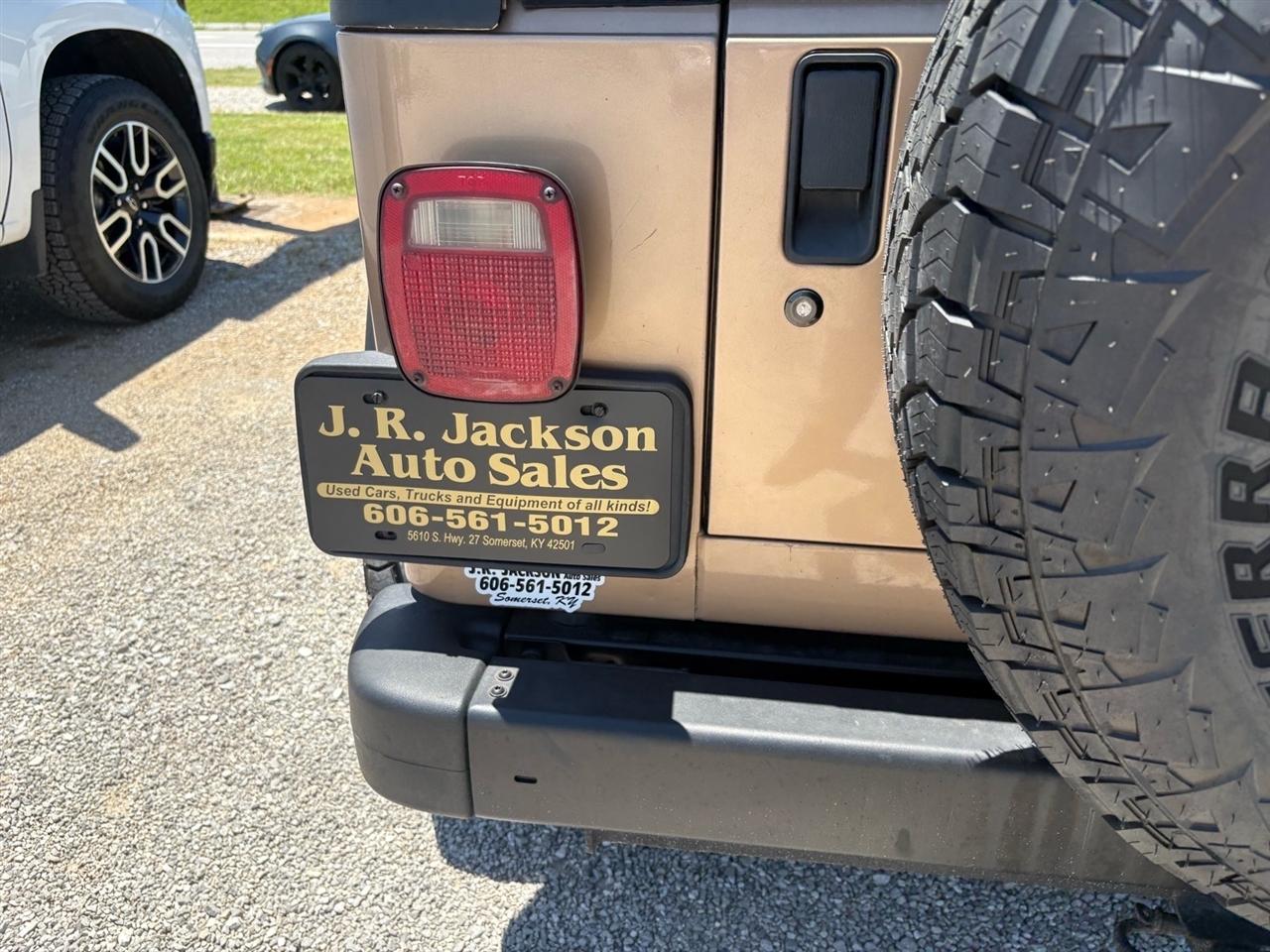 Jeep Wrangler 2dr Sport 1999