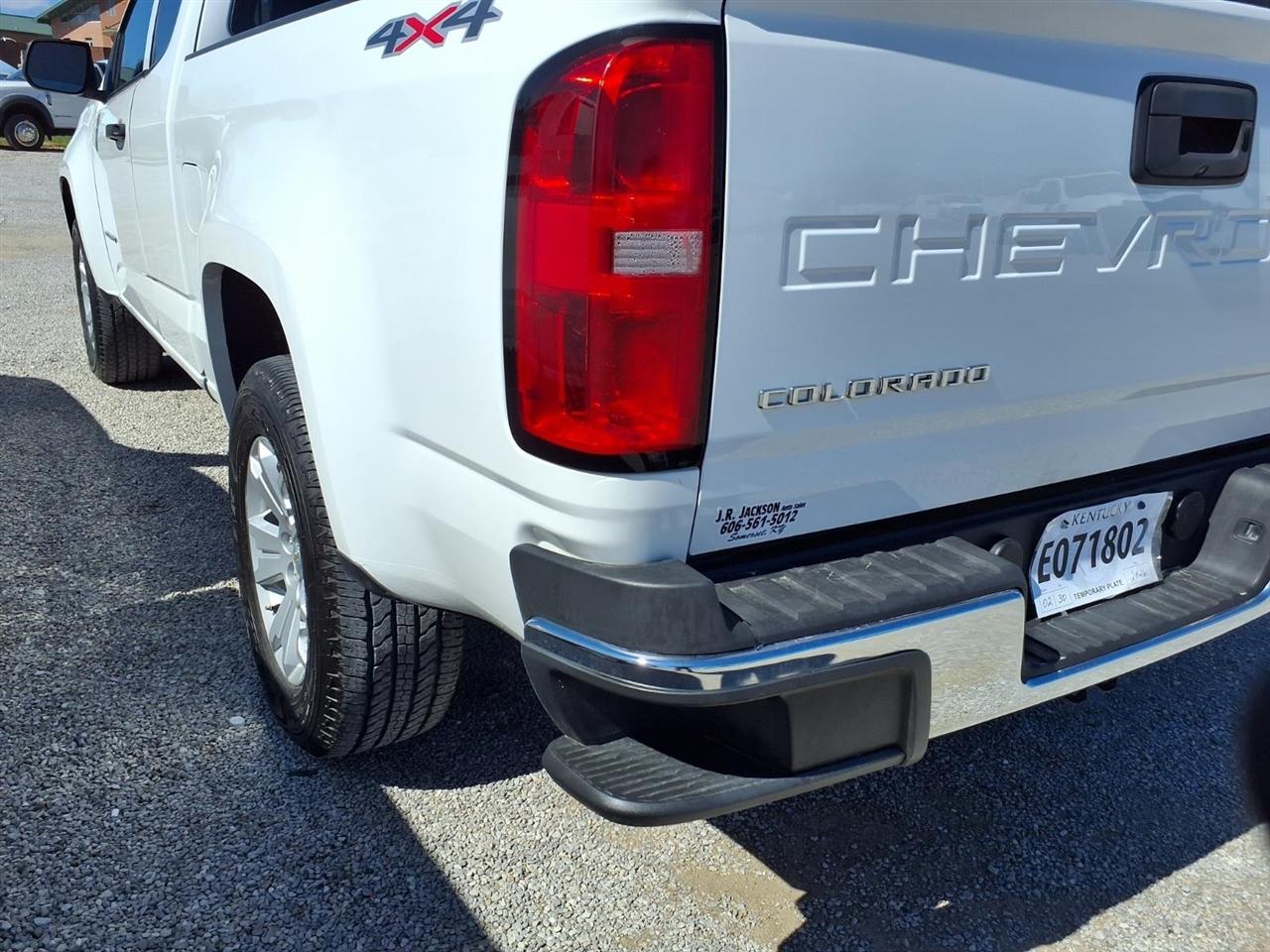 Chevrolet Colorado 4WD Ext Cab 128" Work Truck 2022