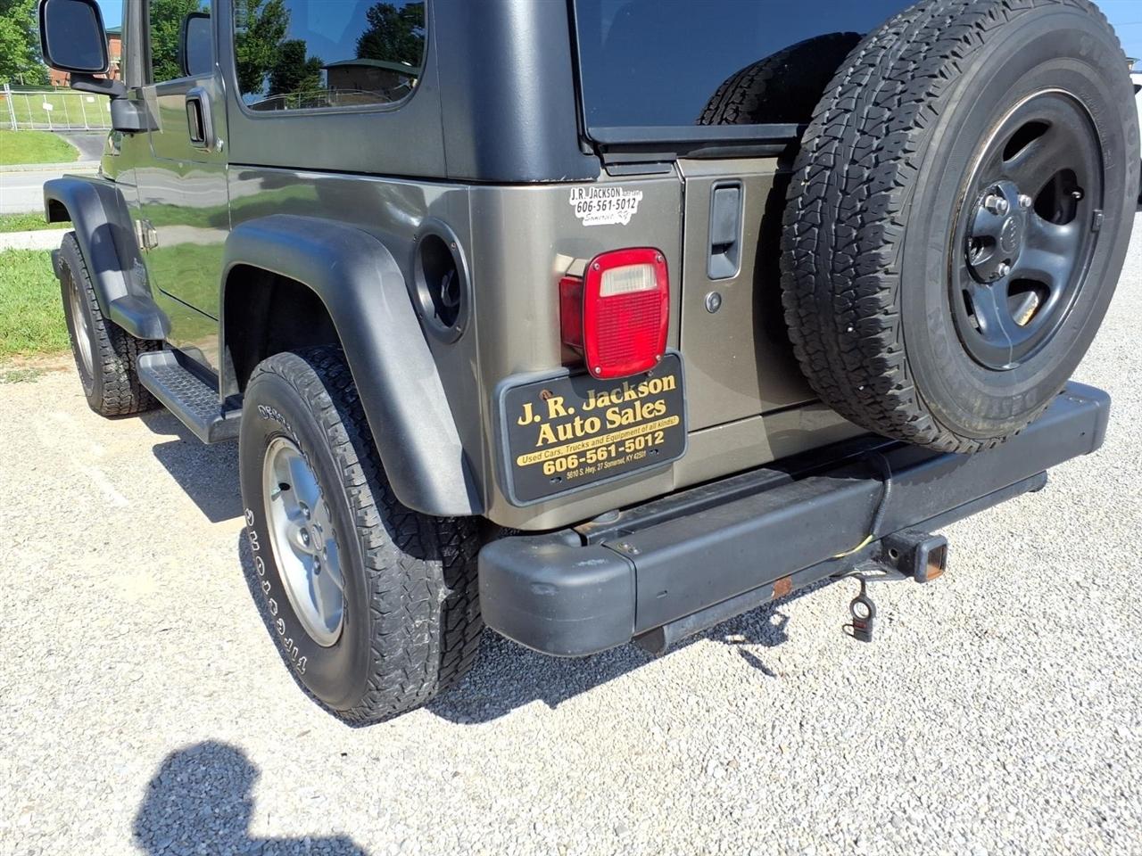 Jeep Wrangler 2dr Sport 2004
