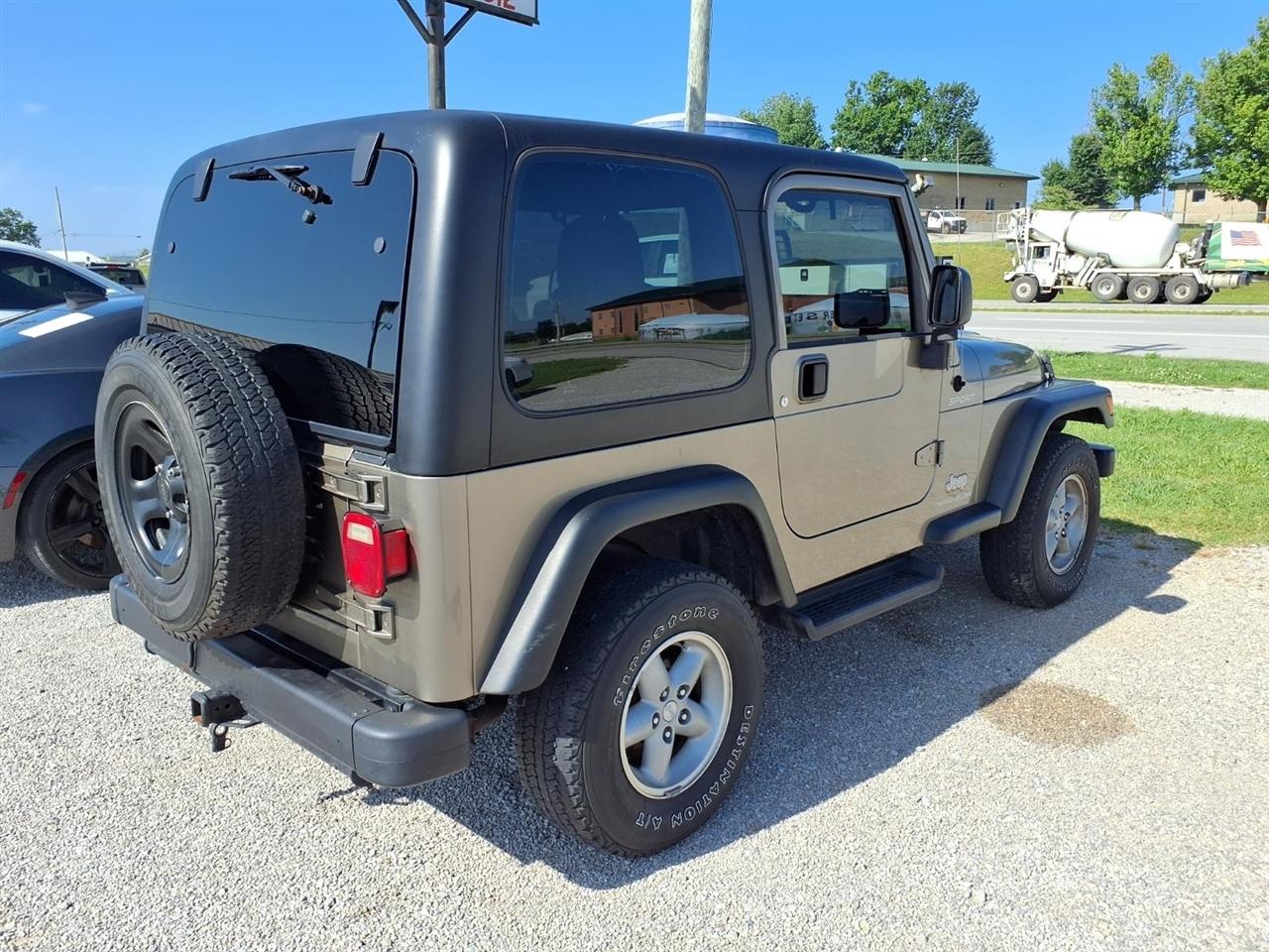 Jeep Wrangler 2dr Sport 2004
