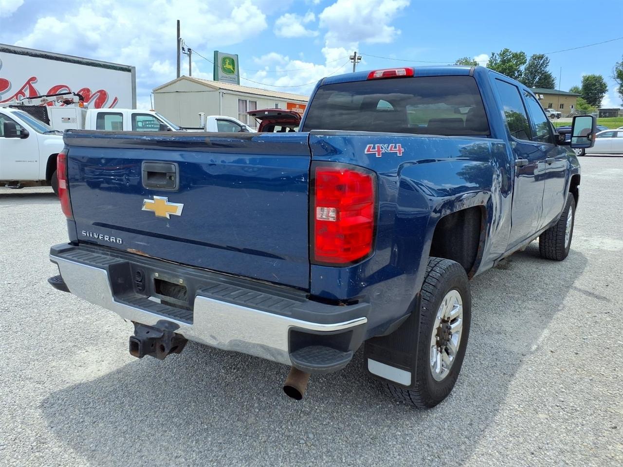 Chevrolet Silverado 2500HD 4WD Crew Cab 153.7" Work Truck 2016