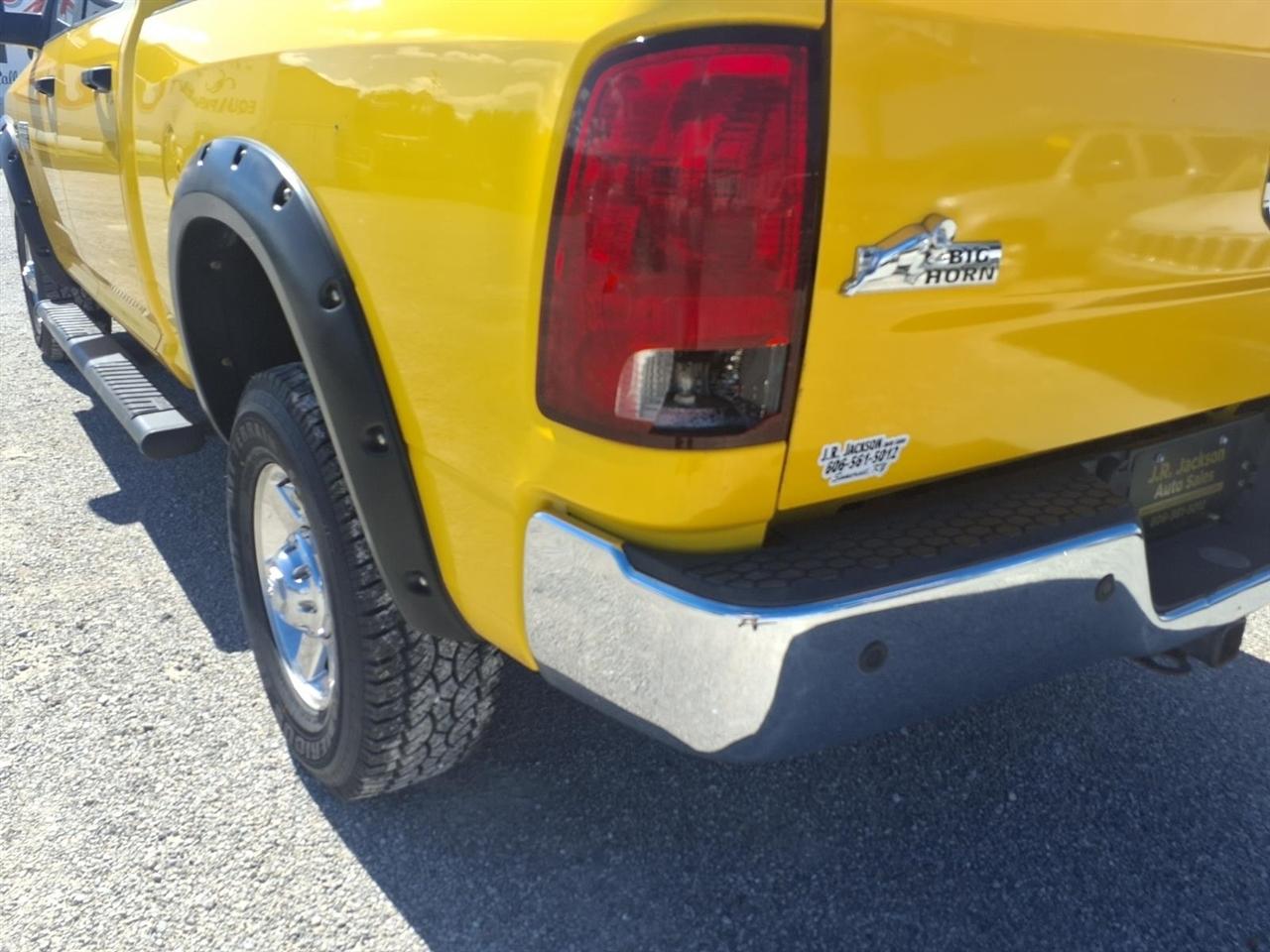 RAM 2500 4WD Crew Cab 149" Big Horn 2011