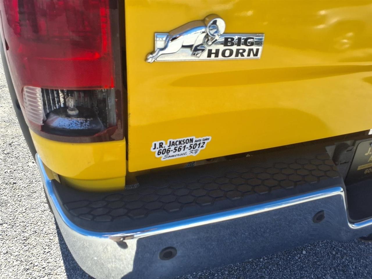 RAM 2500 4WD Crew Cab 149" Big Horn 2011