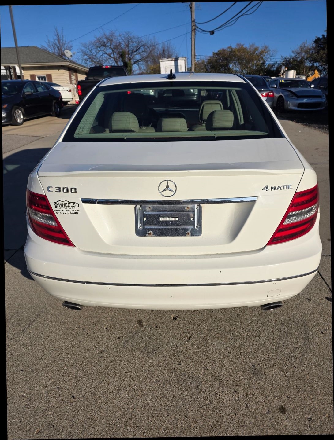 Mercedes-Benz C-Class C300 4MATIC Luxury Sedan 2012