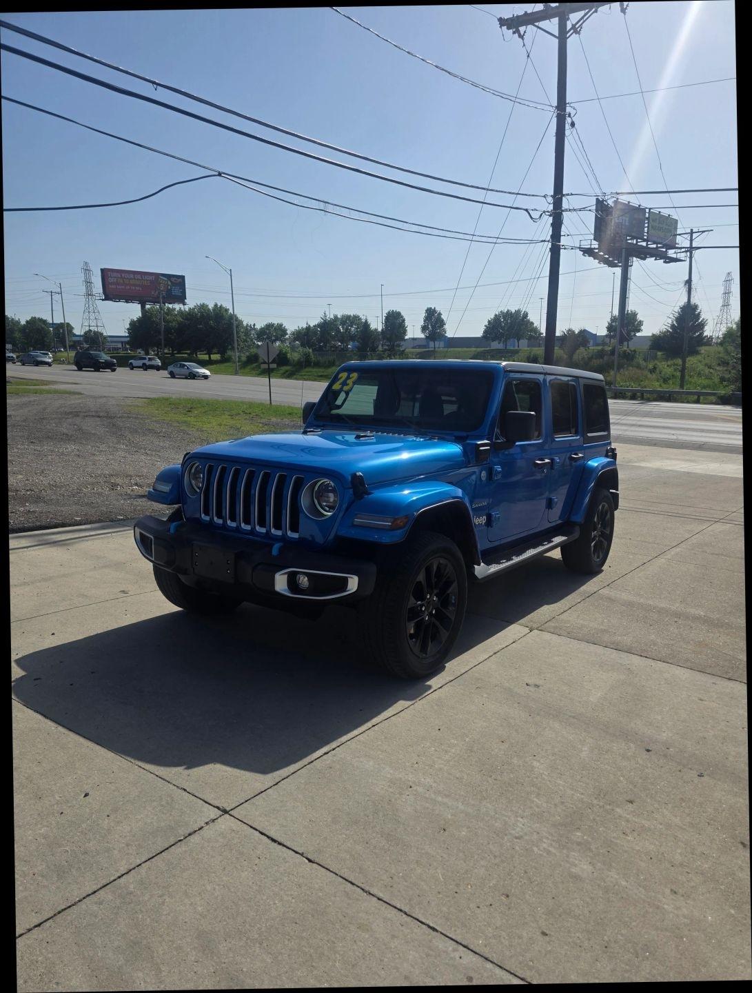Jeep Wrangler 4xe Unlimited Sahara 2023