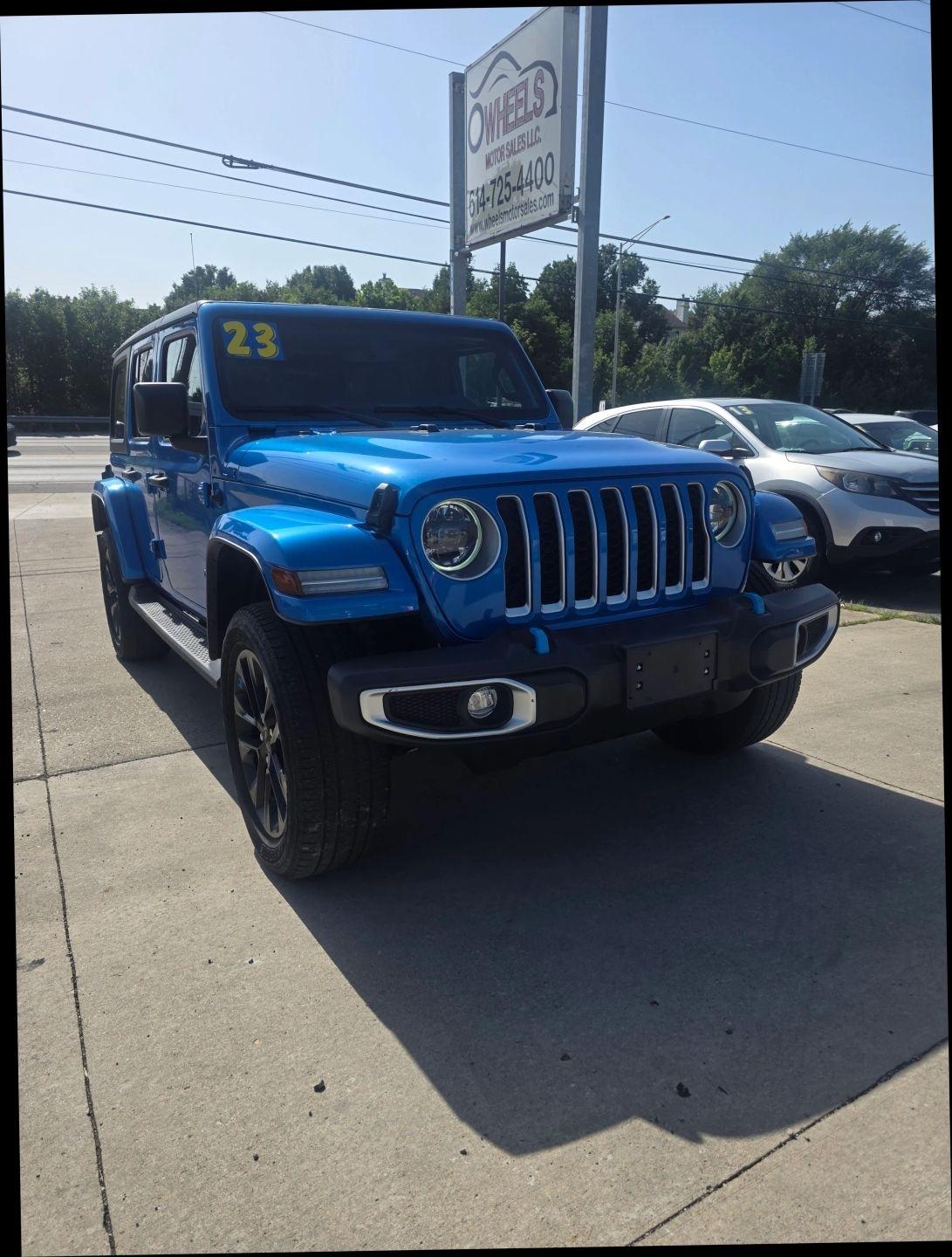 Jeep Wrangler 4xe Unlimited Sahara 2023