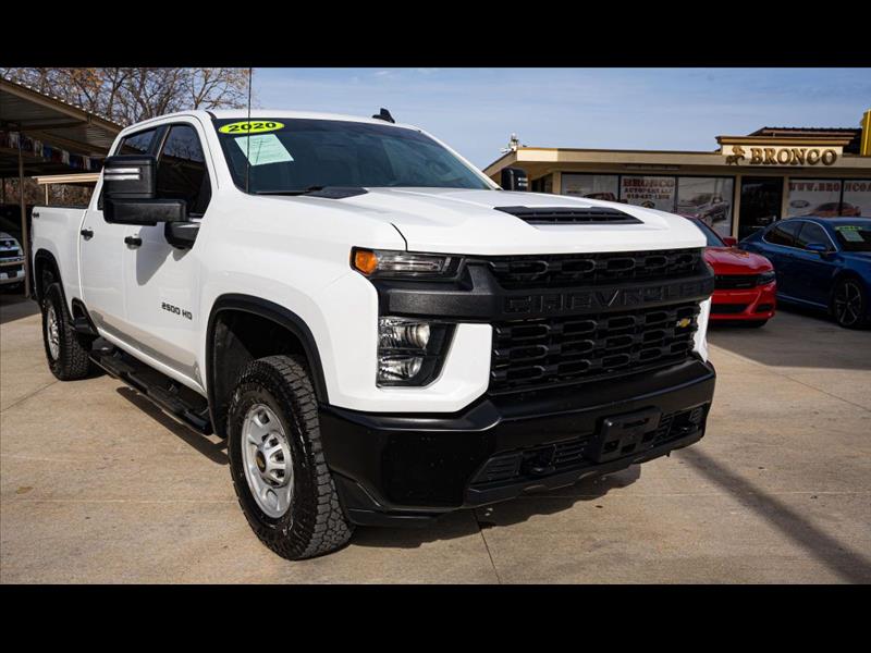 2020 Chevrolet Silverado 2500HD Work Truck Crew Cab Short Box 4WD