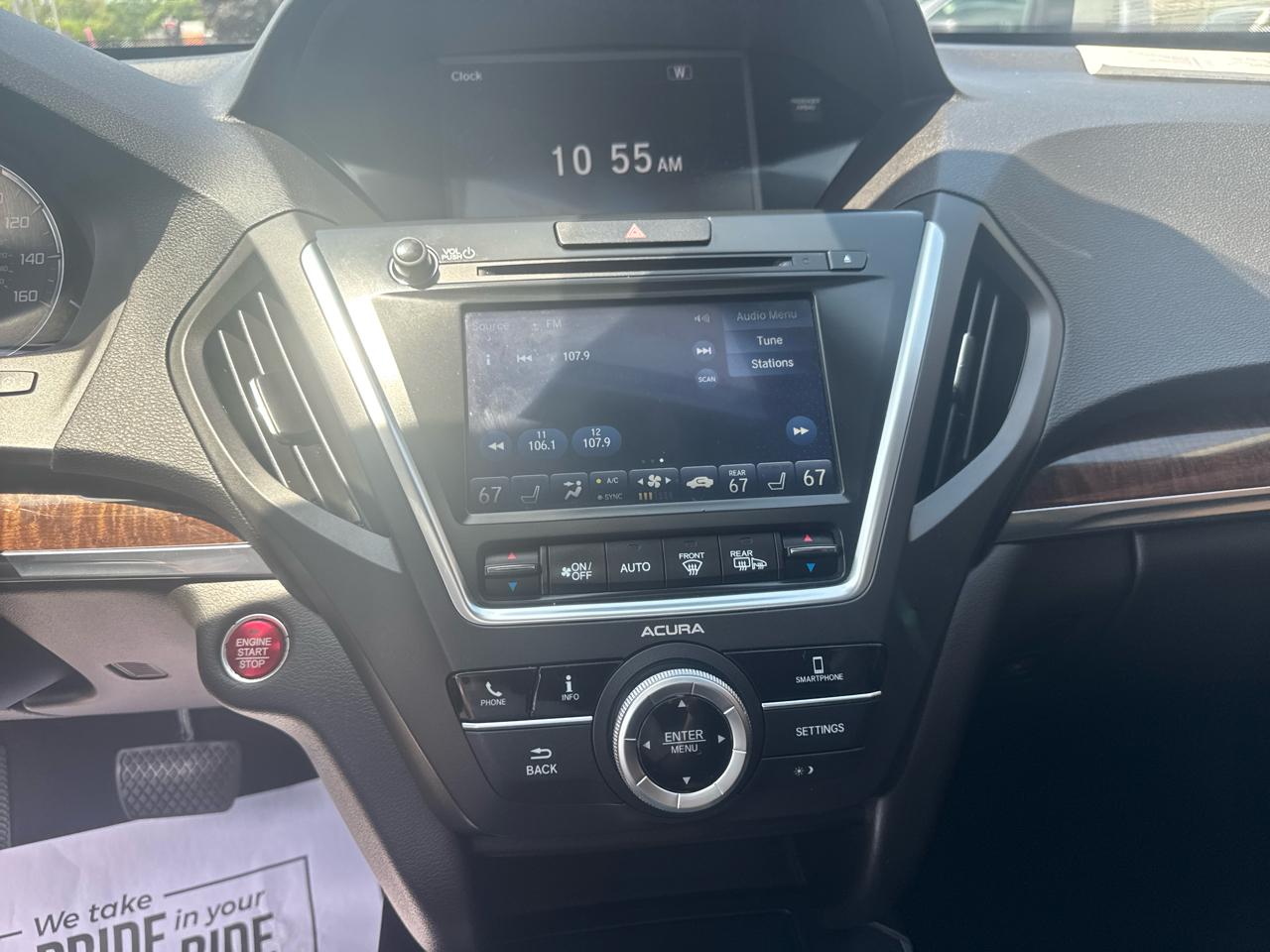 Acura MDX SH-AWD 9-Spd AT 2019