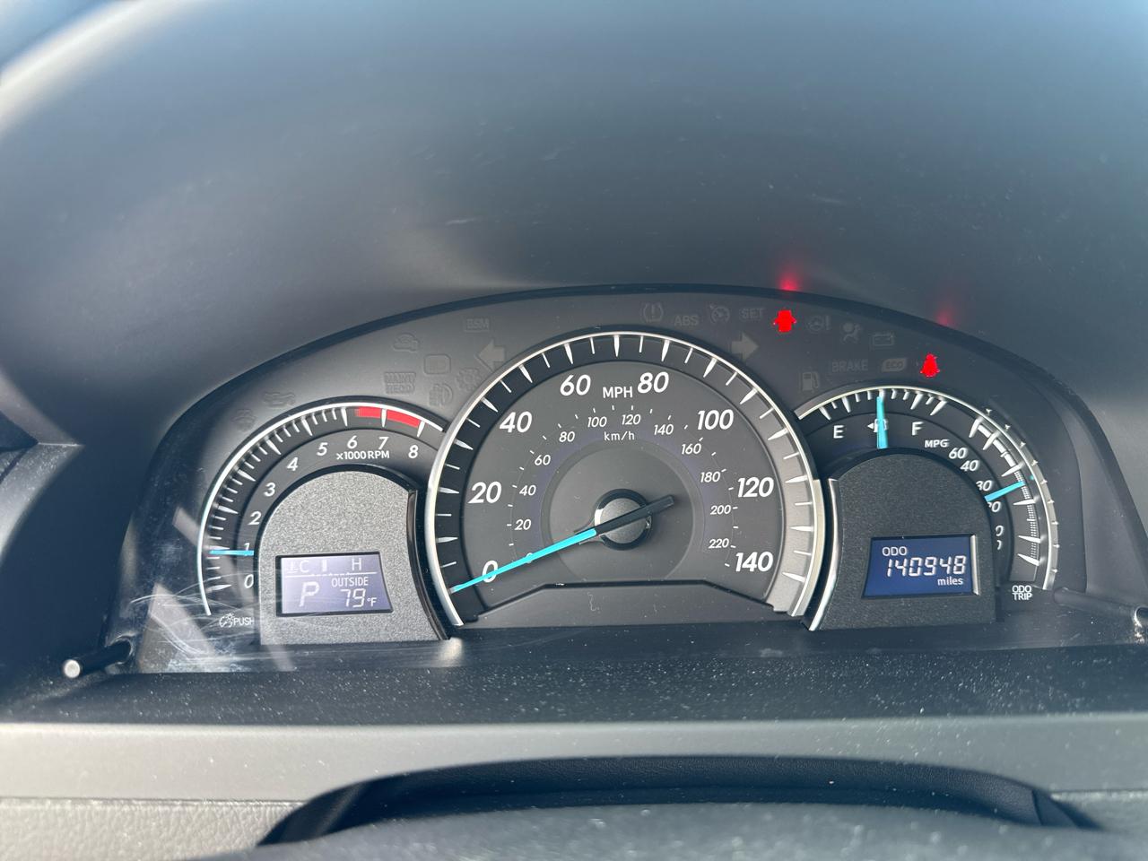 Toyota Camry XLE 2012