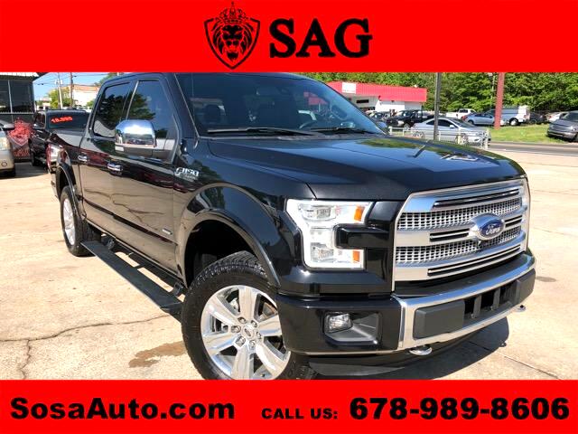 Ford F-150 Platinum SuperCrew 6.5-ft. Bed 4WD 2015