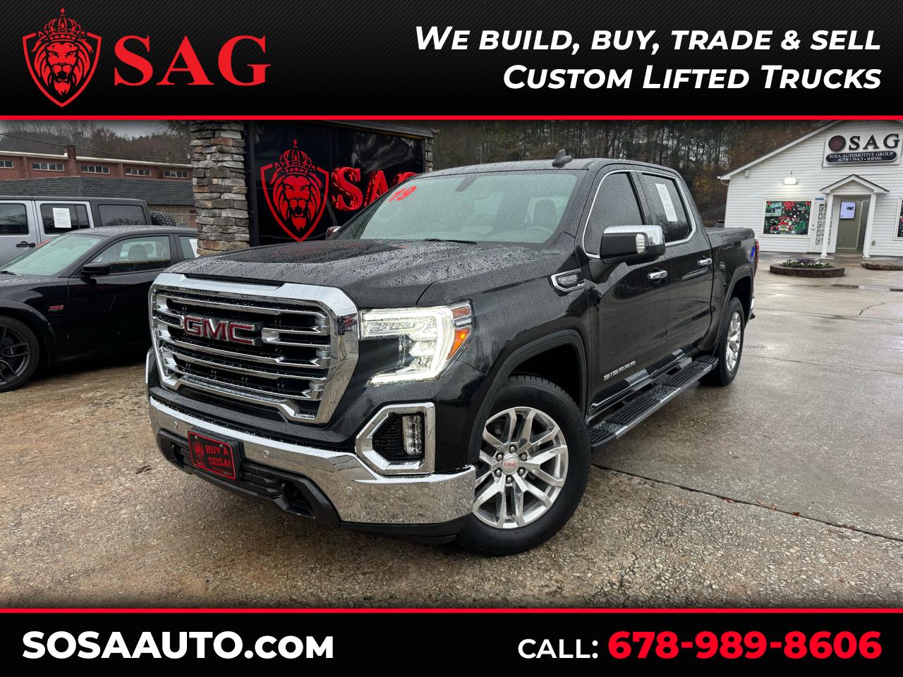 2019 GMC Sierra 1500 SLT Crew Cab Short Box 2WD