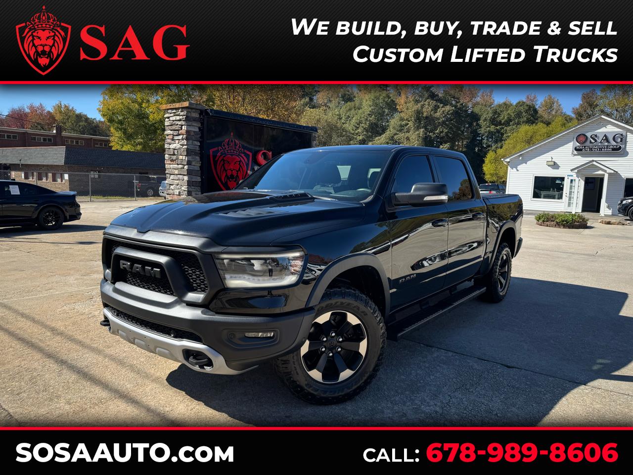 2019 RAM 1500 Rebel Crew Cab SB 4WD