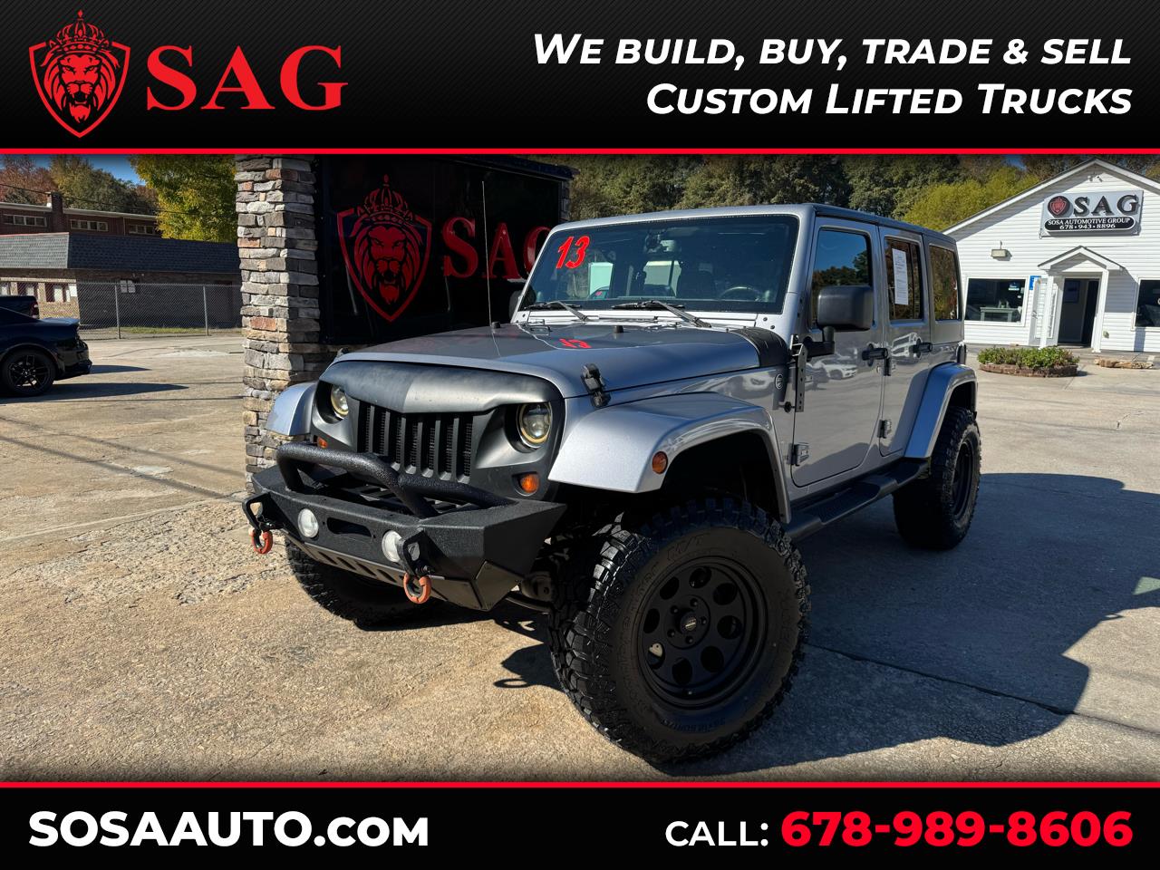 2013 Jeep Wrangler Unlimited Sahara 4WD