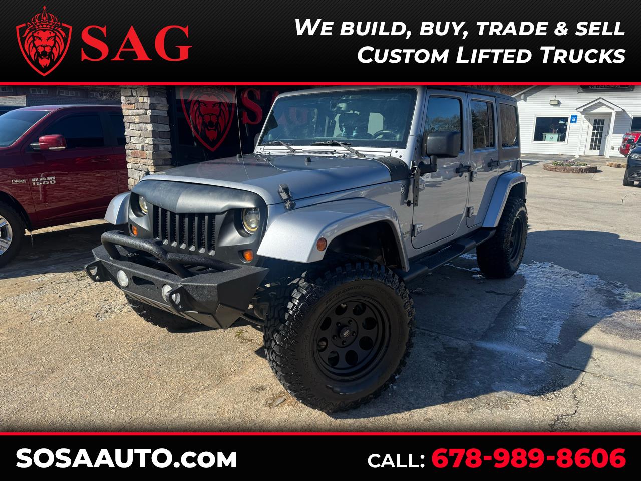 2013 Jeep Wrangler Unlimited Sahara 4WD