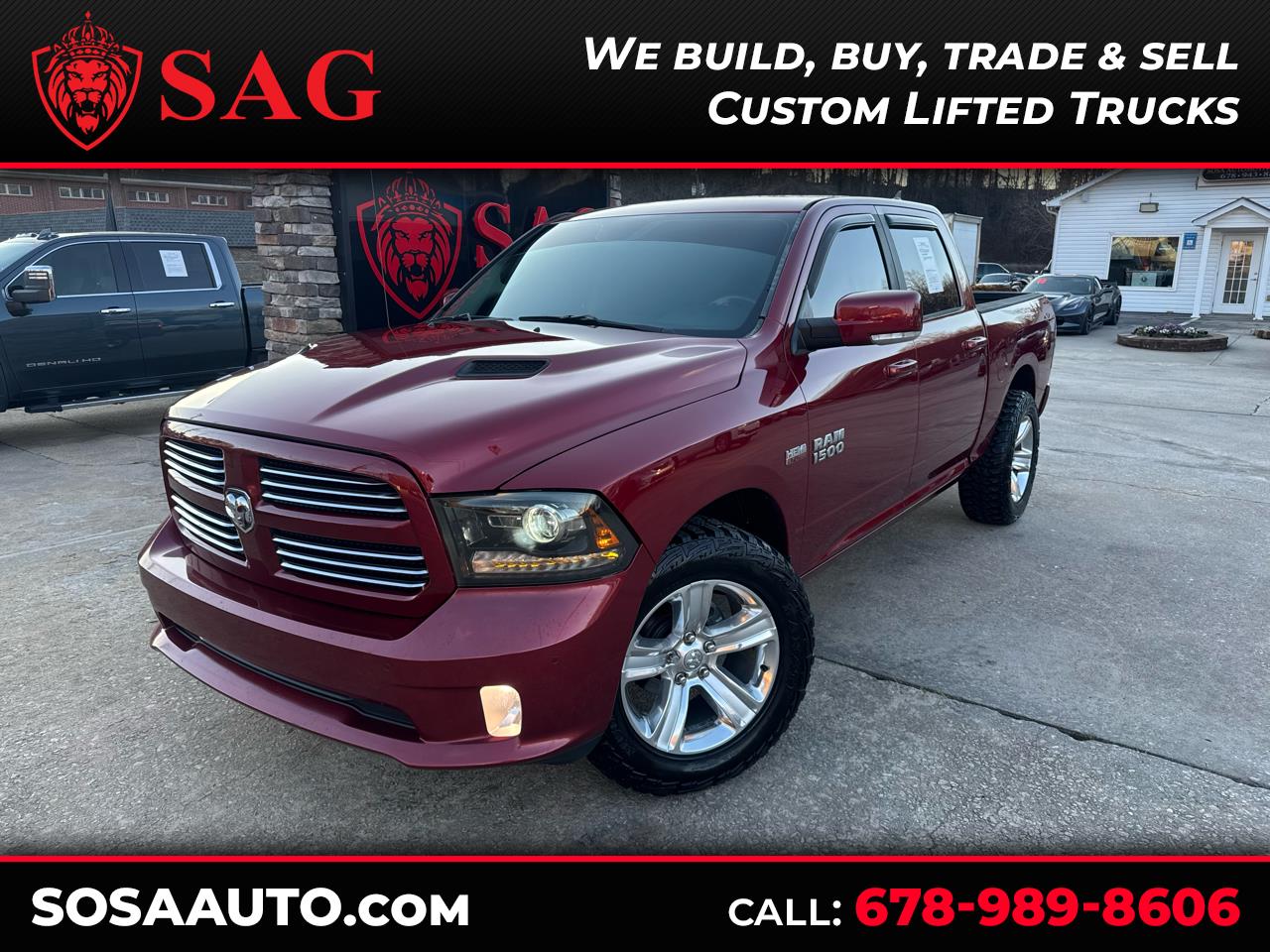 RAM 1500 Sport Crew Cab SWB 2WD 2014