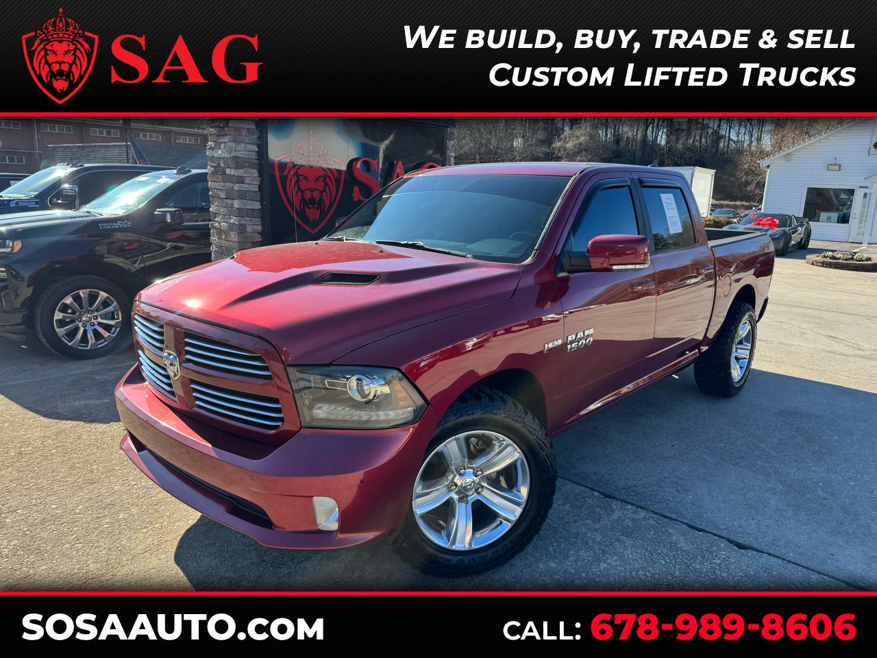 2014 RAM 1500 Sport Crew Cab SWB 2WD