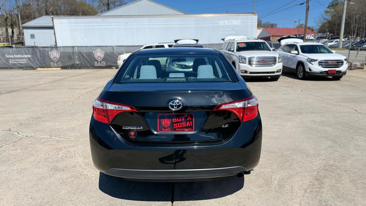 Toyota Corolla LE 2016