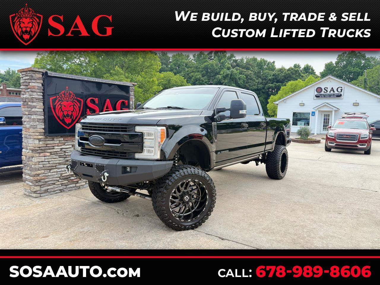 Ford F-250 SD Platinum Crew Cab 4WD 2017