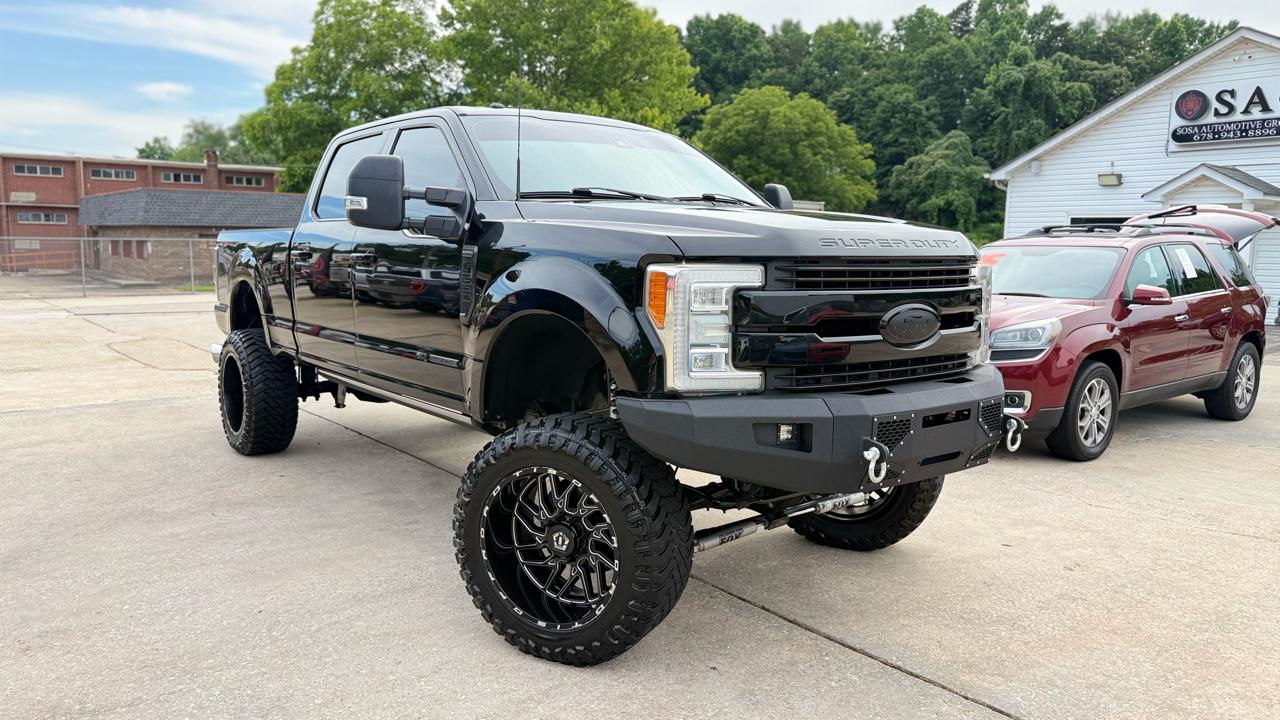 Ford F-250 SD Platinum Crew Cab 4WD 2017