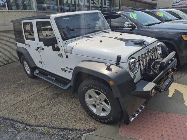 White 2016 Jeep Wrangler SUV / Crossover Four-Wheel Drive Automatic