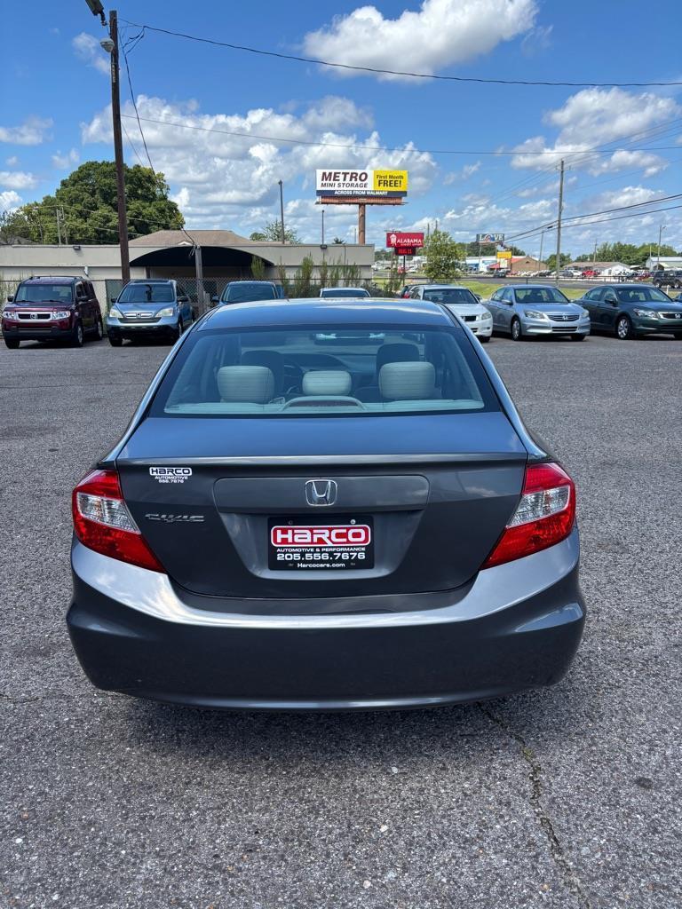 Honda Civic EX Sedan 5-Speed AT 2012