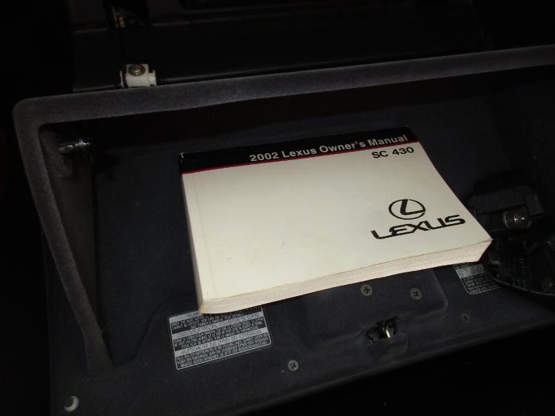 Lexus SC 430 Convertible 2002