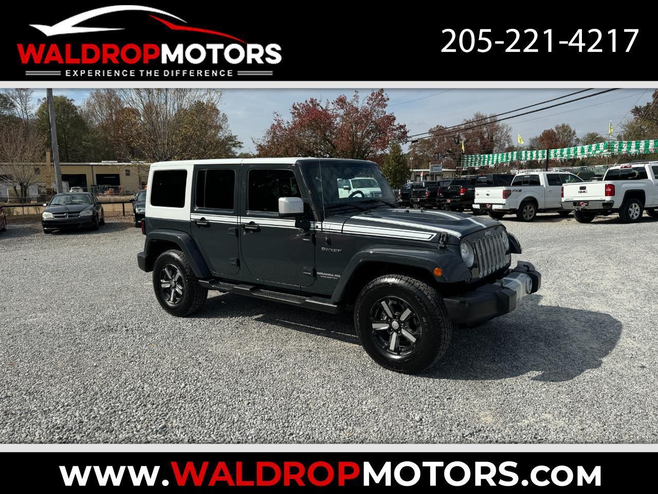 2017 Jeep Wrangler Unlimited Chief Edition 4x4 *Ltd Avail*