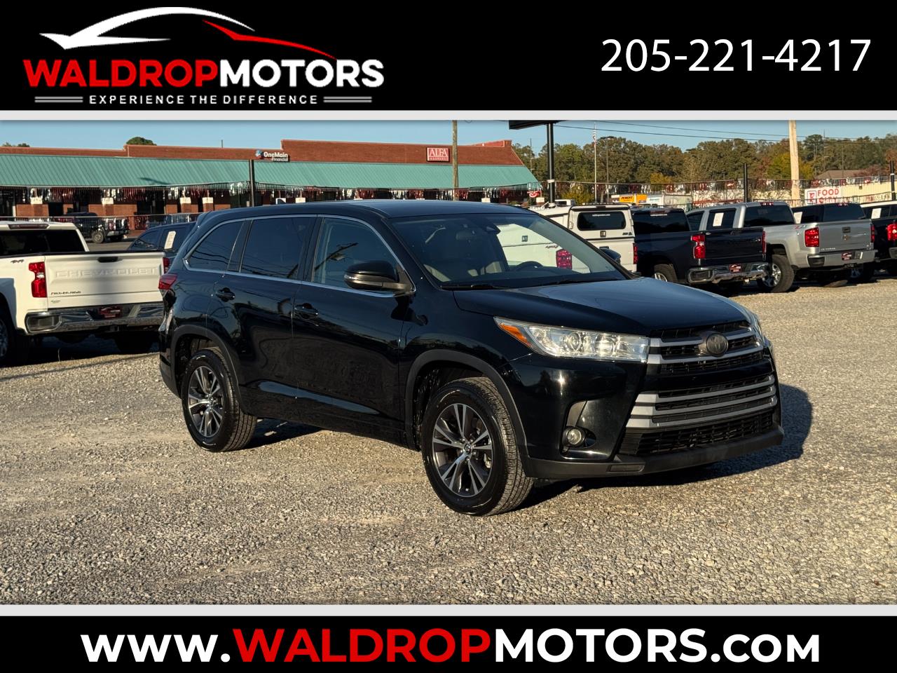 2018 Toyota Highlander LE V6 FWD (Natl)