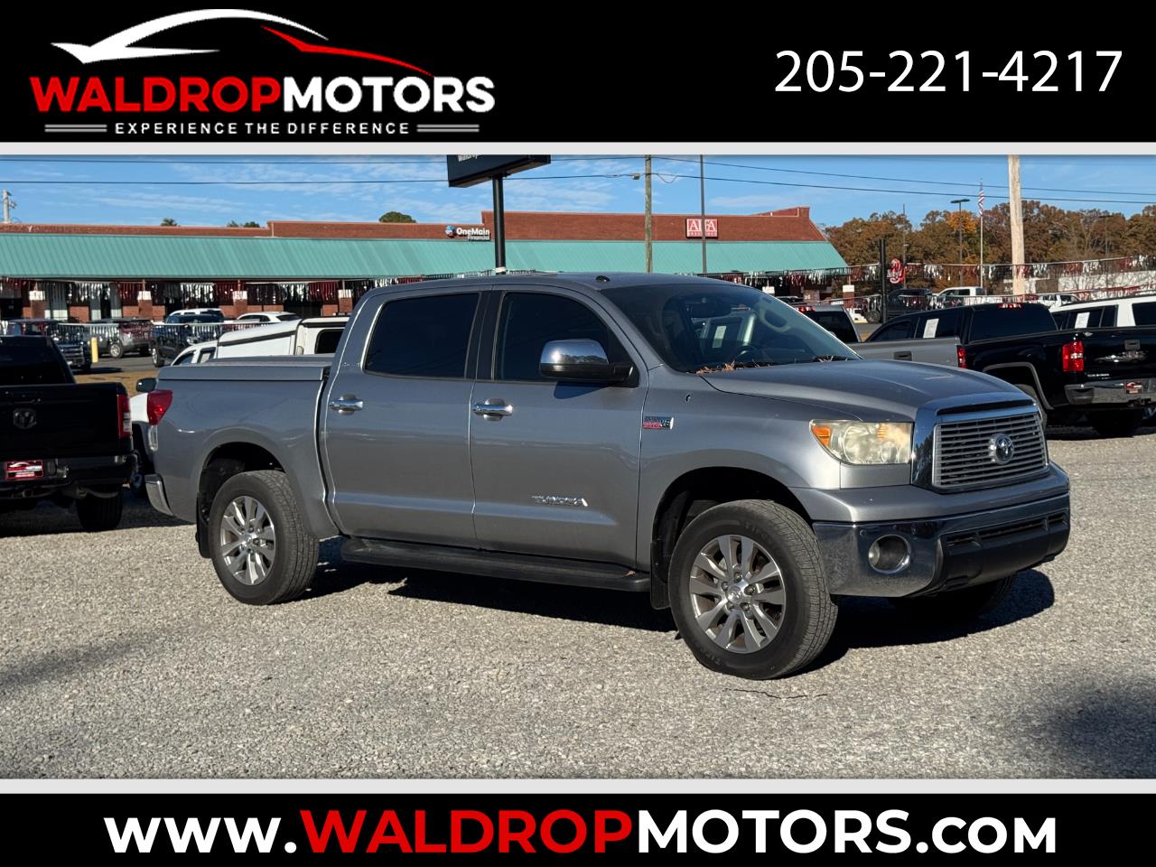2012 Toyota Tundra 4WD Truck CrewMax 5.7L FFV V8 6-Spd AT Platinum