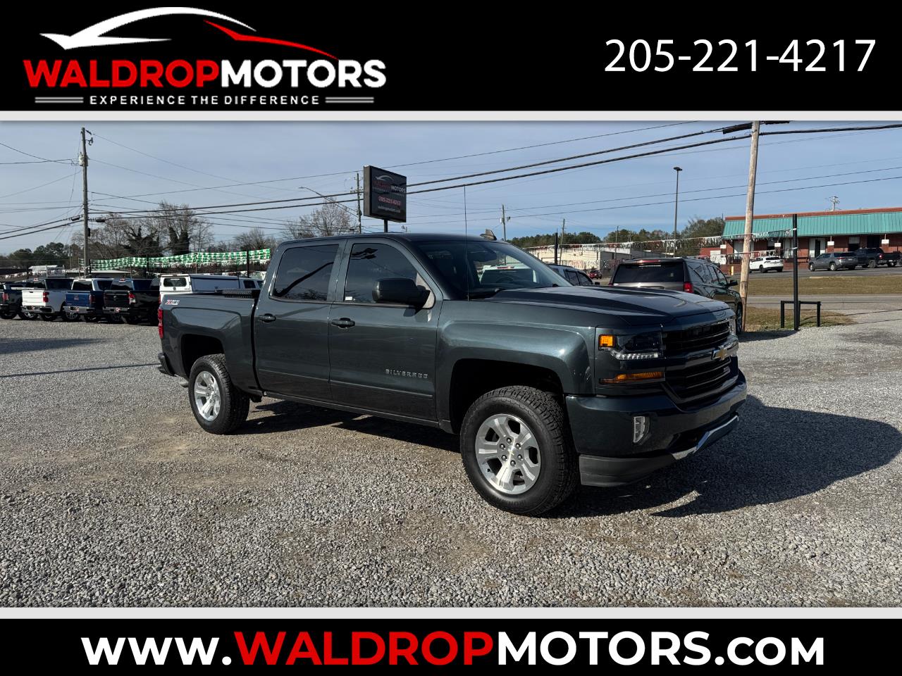 2017 Chevrolet Silverado 1500 4WD Crew Cab 143.5" LT w/2LT