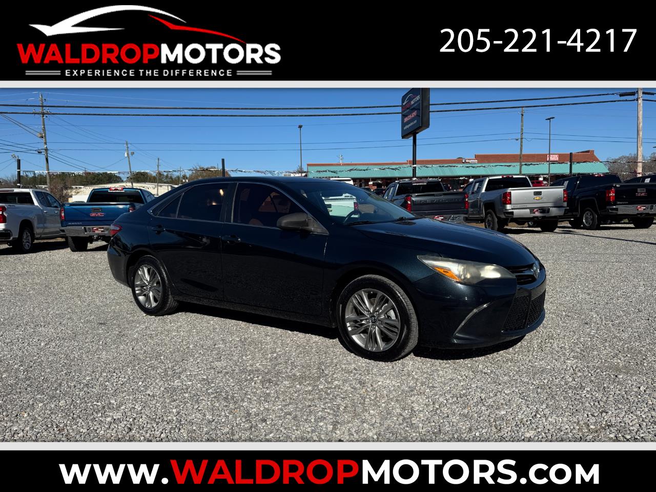 Toyota Camry 4dr Sdn I4 Auto SE (Natl) 2016