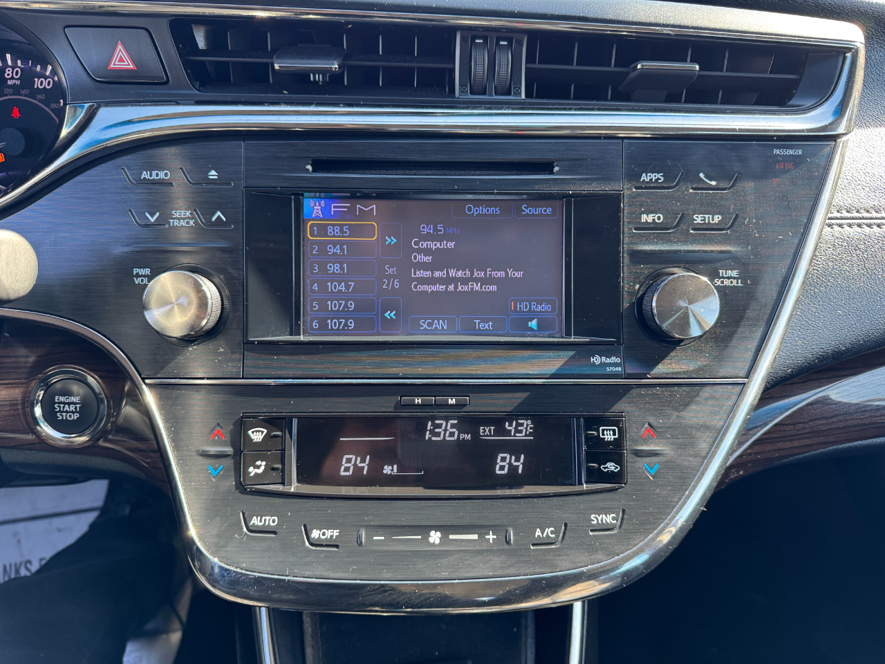 Toyota Avalon 4dr Sdn XLE Touring (Natl) 2014