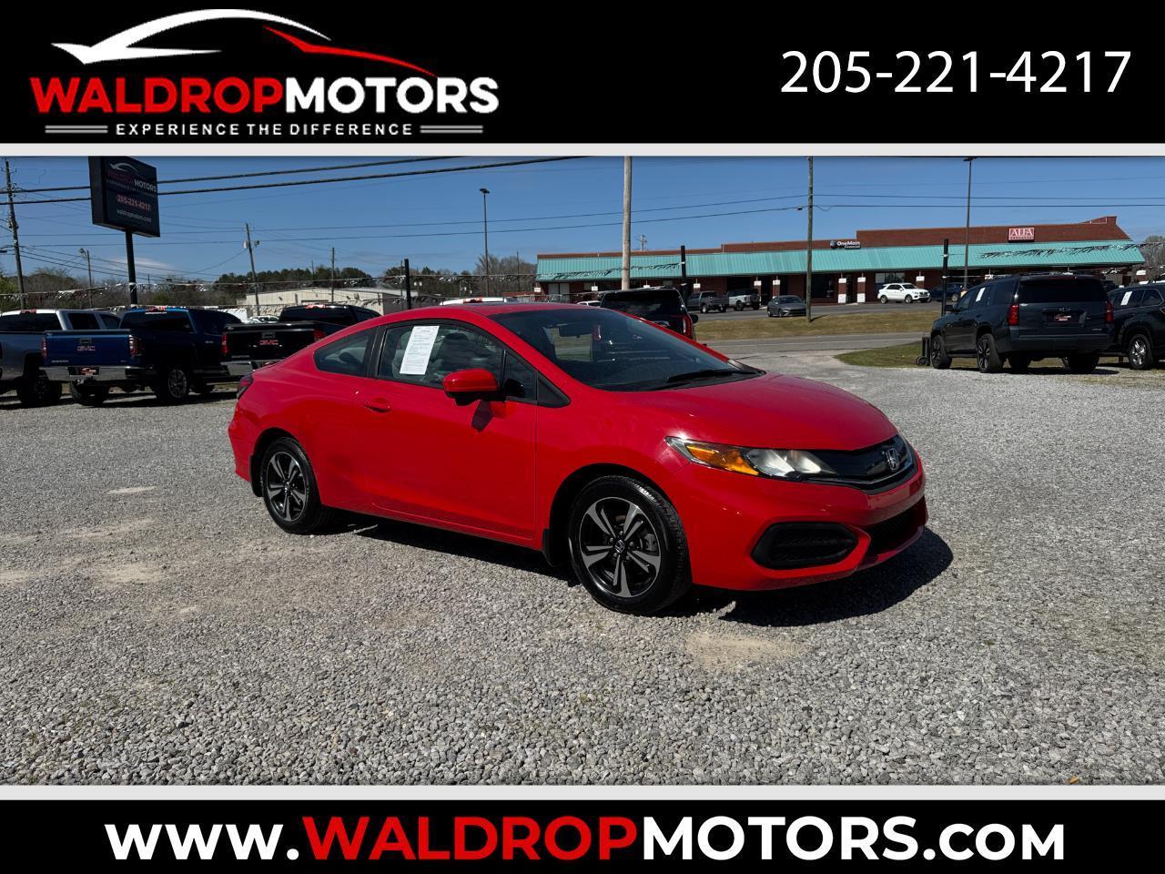 Honda Civic Coupe 2dr CVT EX 2014