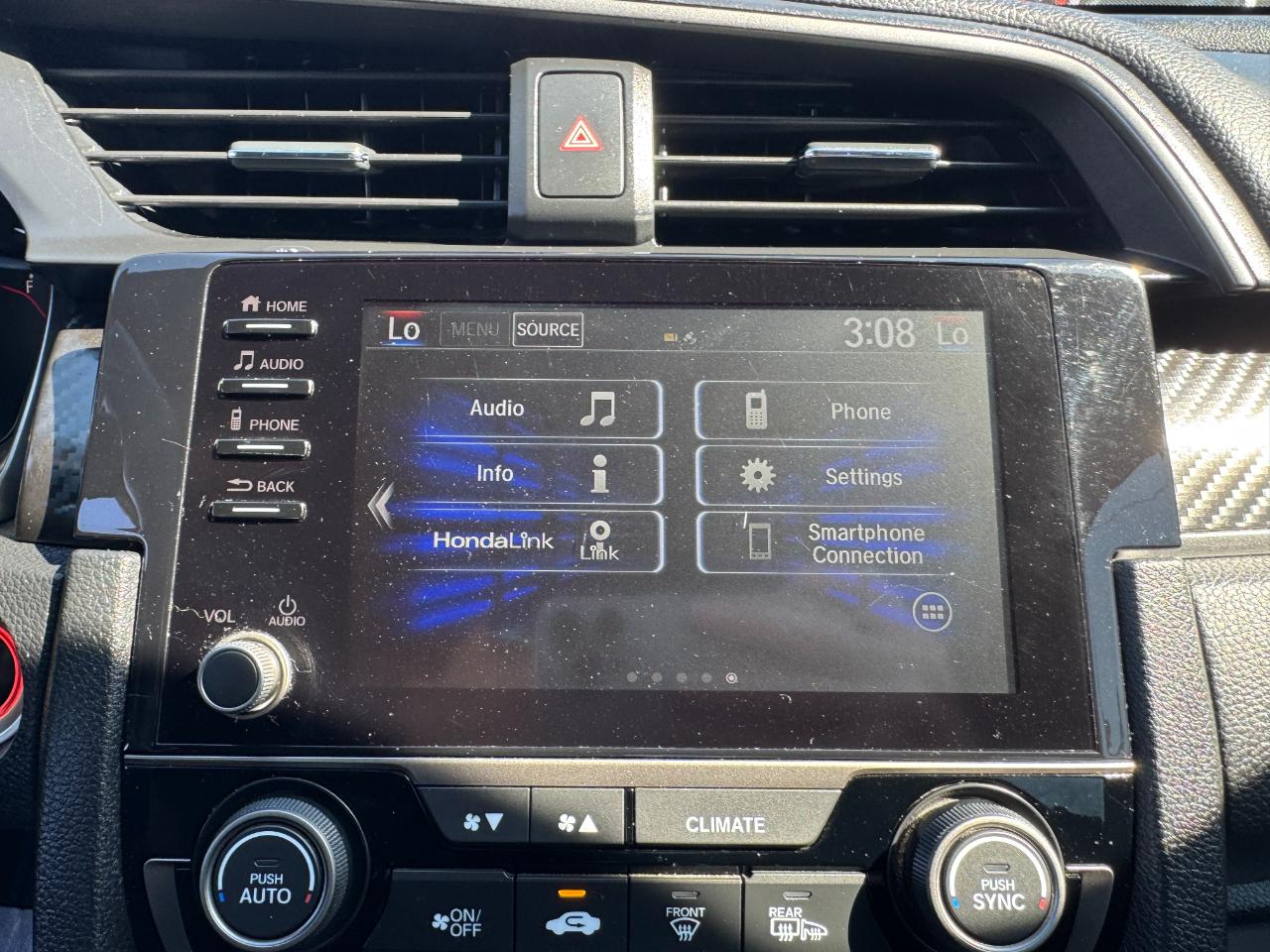 Honda Civic Si Sedan Manual w/Summer Tires *Ltd Avail* 2019