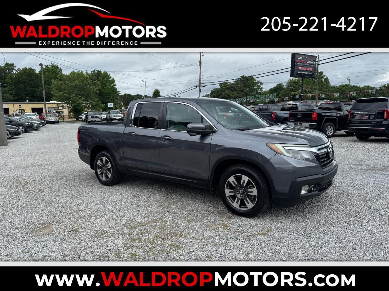 2017 Honda Ridgeline RTL-T 4x2 Crew Cab 5.3' Bed