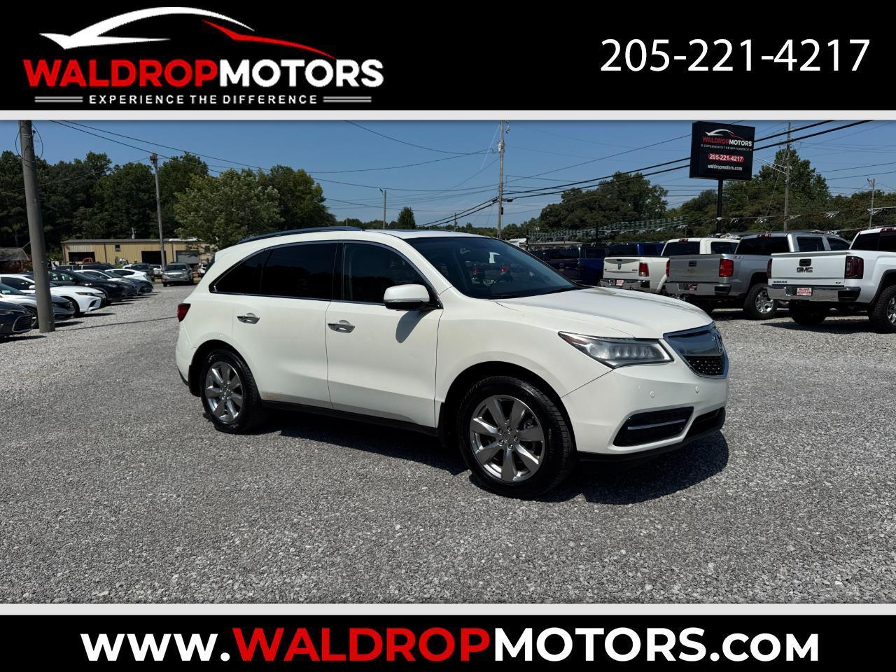 2015 Acura MDX 6-Spd AT w/Advance Package
